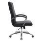 Global Seating Bonded Leather Executive Chair in Black, , large