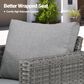 HOMLUX 7-Piece Rattan Sectional Set in  Dark Gray, , large
