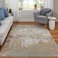 Feizy Aura 5" x 8" Gold and Gray Area Rug, , large