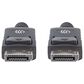 Manhattan 3.3" DisplayPort Monitor Cable in Black, , large