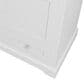Lexora Home Dukes 48" Double Bathroom Vanity in White with 2 cm White Quartz Top and Rectangular Sinks, , large