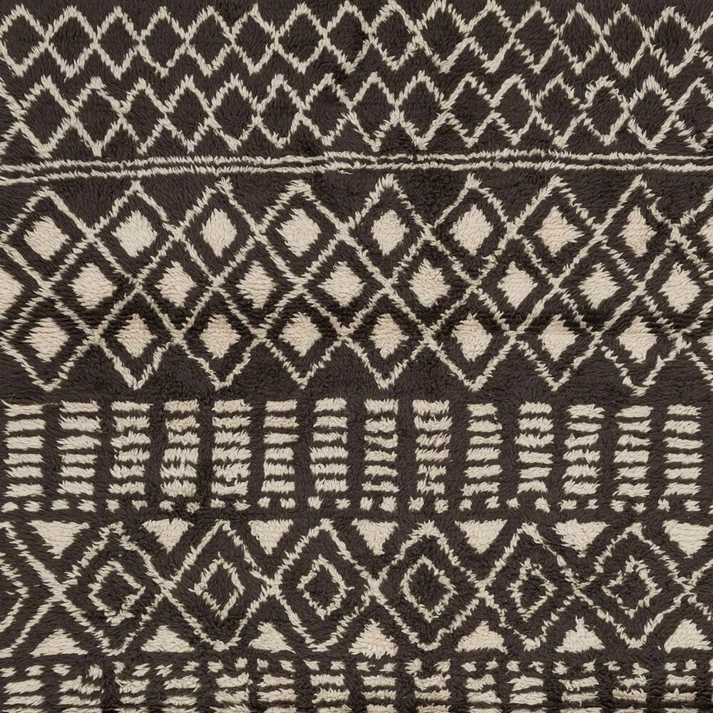 Drew and Jonathan Home Kasbah Atlas 6&#39; x 9&#39; Charcoal Area Rug, , large