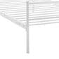 Modway Alina Twin Platform Bed Frame in White, , large