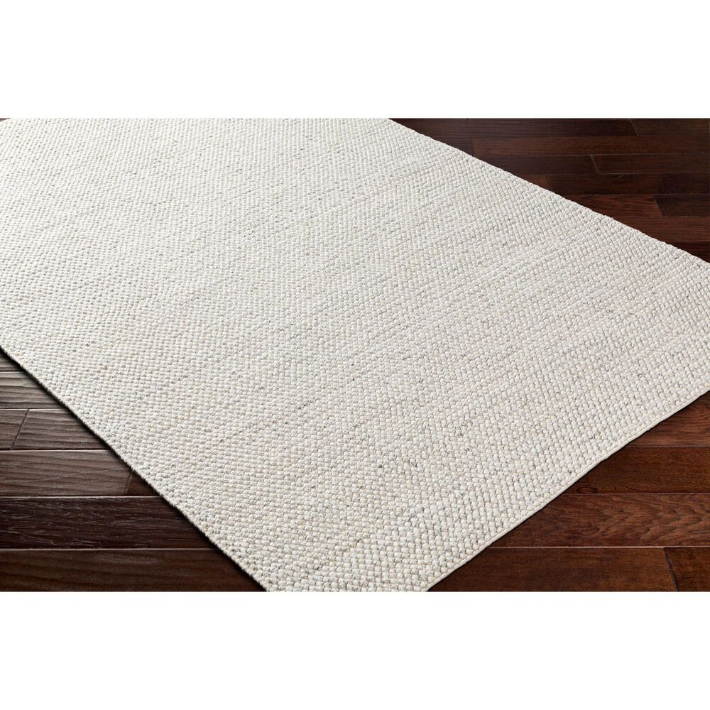 Surya Reika Off-White, Light Slate and Black 10&#39; x 14&#39; Indoor/Outdoor Area Rug, , large