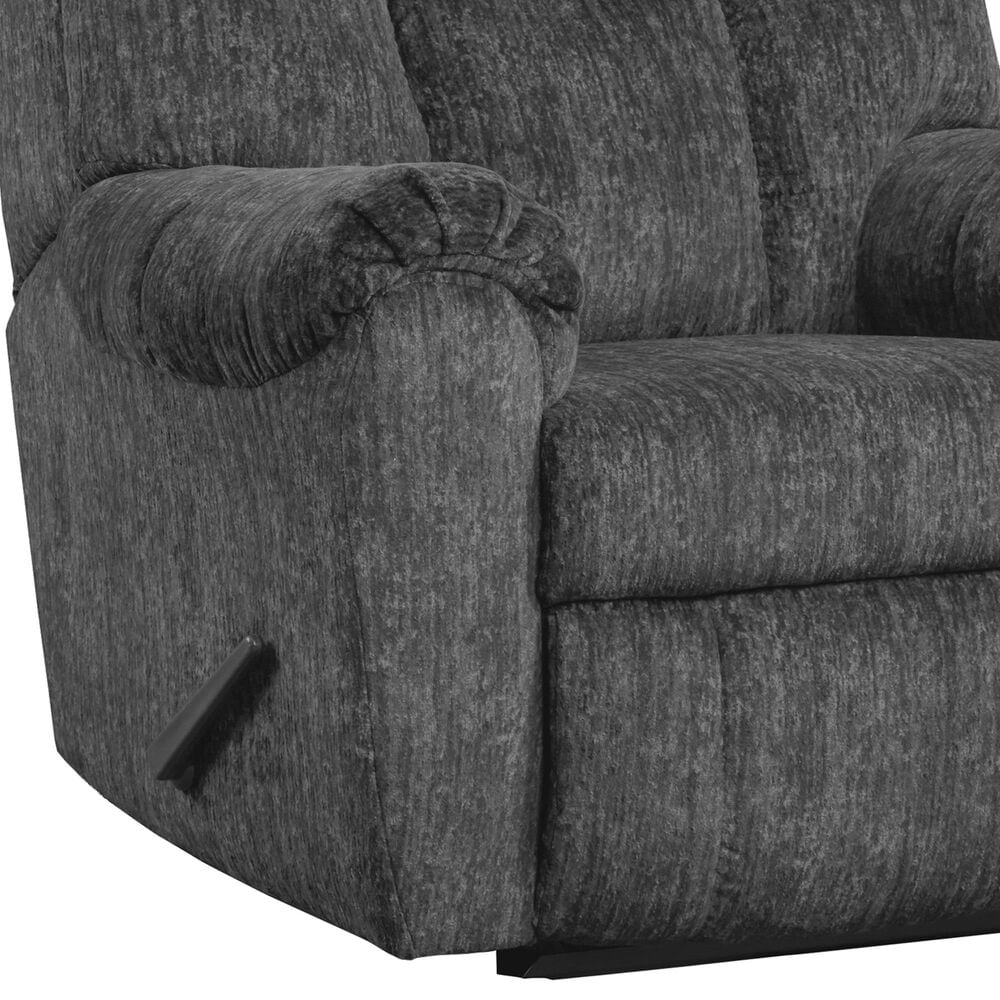 HomeStretch Titan King Comfort Big Man Manual Recliner in Charcoal, , large