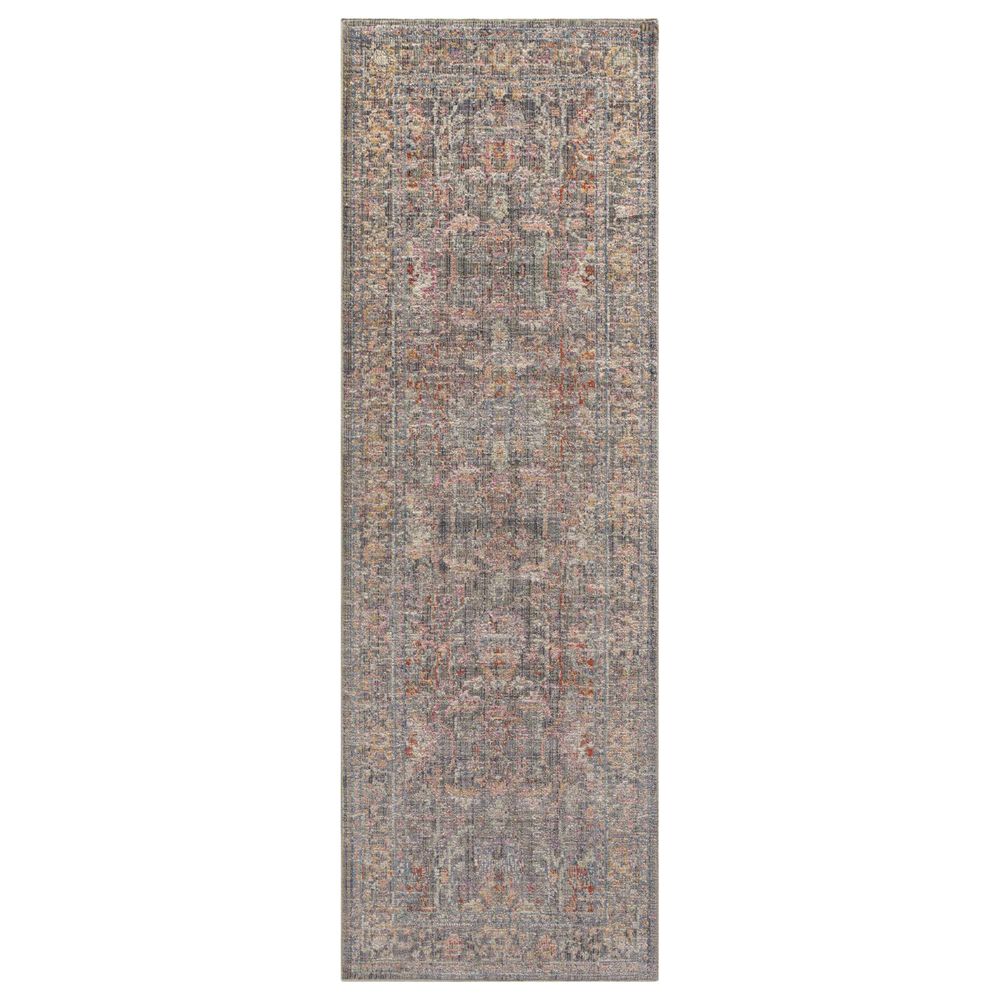 Chris Loves Julia x Loloi Rosemarie 3"7" x 5"7" Stone and Multicolor Area Rug, , large