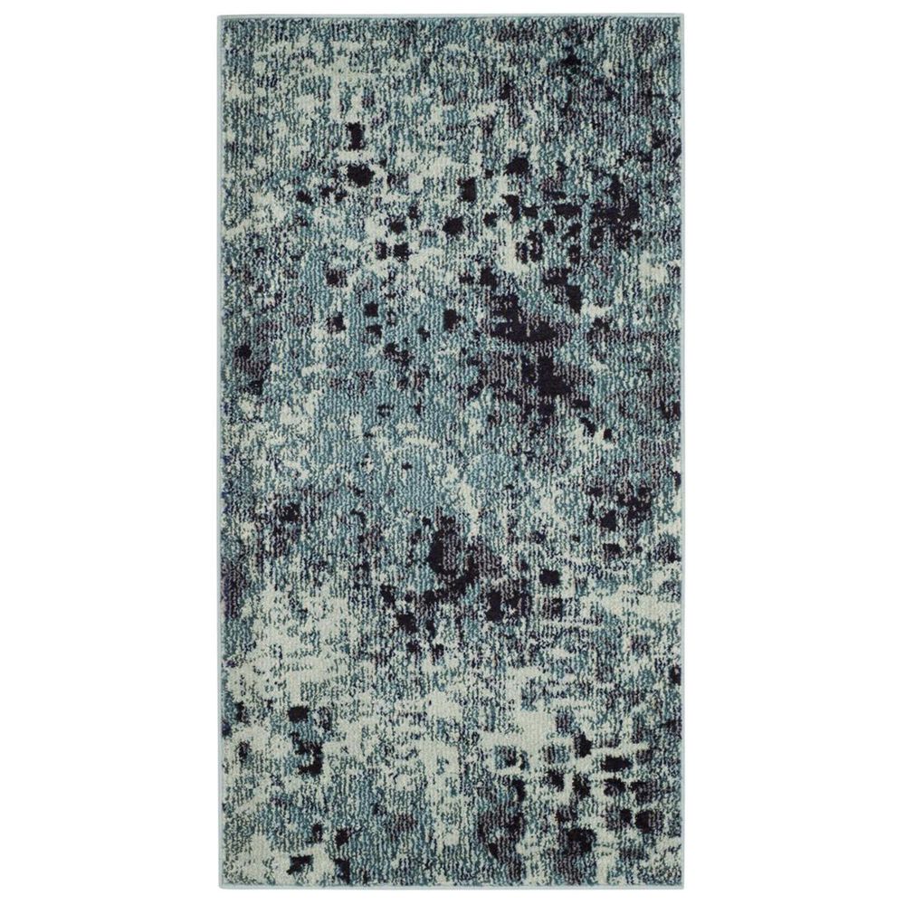 Safavieh Monaco MNC225J 2&#39;2&quot; x 4&#39; Light Blue Scatter Rug, , large