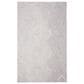 Safavieh Micro-Loop Geometric 8" x 10" Silver and Ivory Area Rug, , large