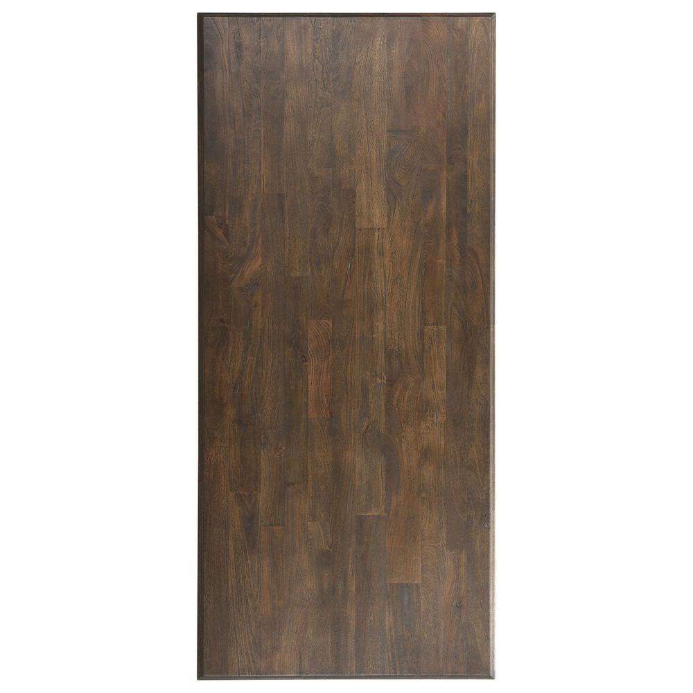 Home Trends &amp; Design Nimes 98&quot; Rectangular Dining Table in Weathered Mango - Table Only, , large