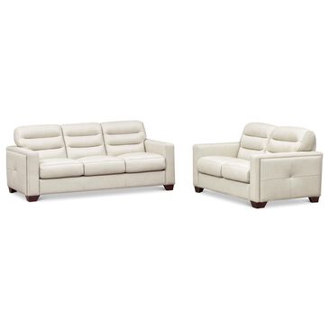 Hydeline Monticello Stationary Sofa and Loveseat Set in Berlin Natural, , large