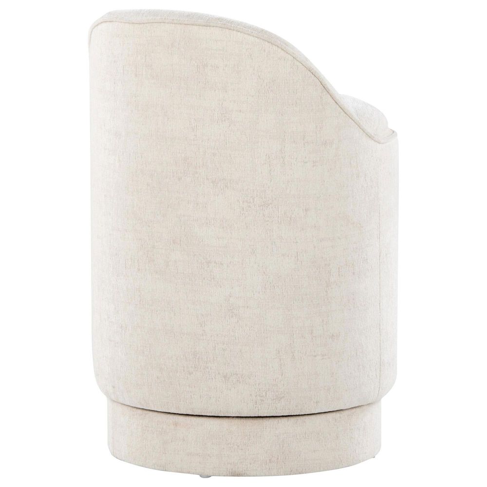 Lumisource Marla Upholstered Vanity Stool in Cream, , large