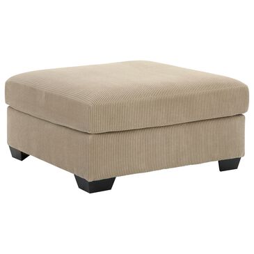 Ashley SimpleJoy Oversized Accent Ottoman in Sand, , large