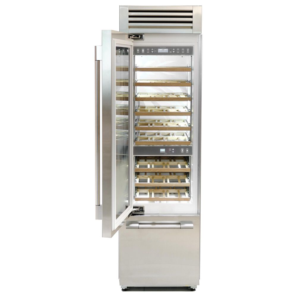 Fulgor Milano Sofia 18.5 Cu. Ft. 36&quot; Bottom Mount Refrigerator in Stainless Steel, , large