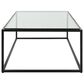 Uttermost Bravura Coffee Table in Satin Black, , large