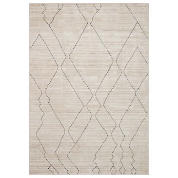 Loloi II Darby 2"7" x 8" Sand and Charcoal Runner, , large