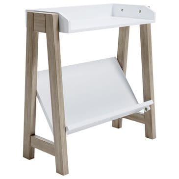 Ashley Blariden Small Bookcase in Light Tan and White, , large