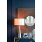A&B Home Cone Table Lamp with Collapsible Shade in Gold, , large