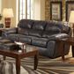Catnapper Grant Bonded Leather Sofa and Loveseat in Steel, , large