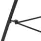 Hearth and Haven Nusa Round Patio Side Table in Black and Clear, , large