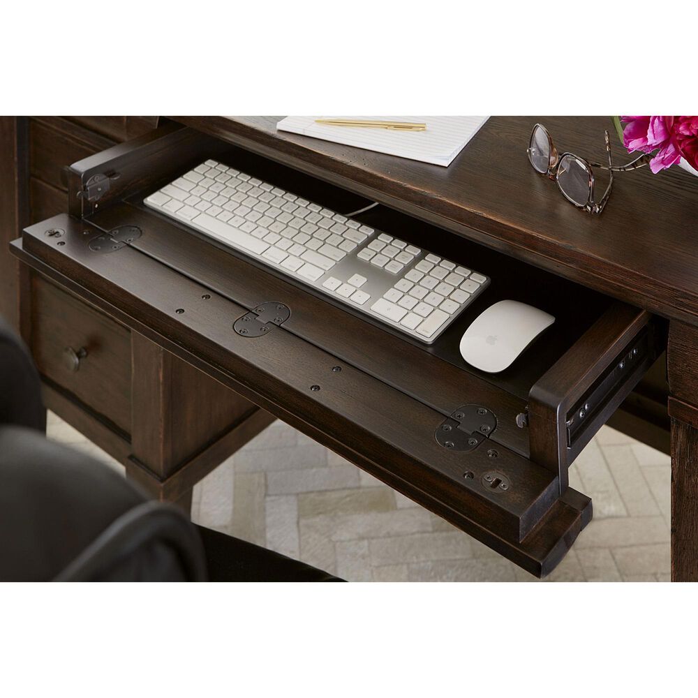 Riva Ridge Jackson 62&quot; Executive Desk in Turkish Coffee, , large