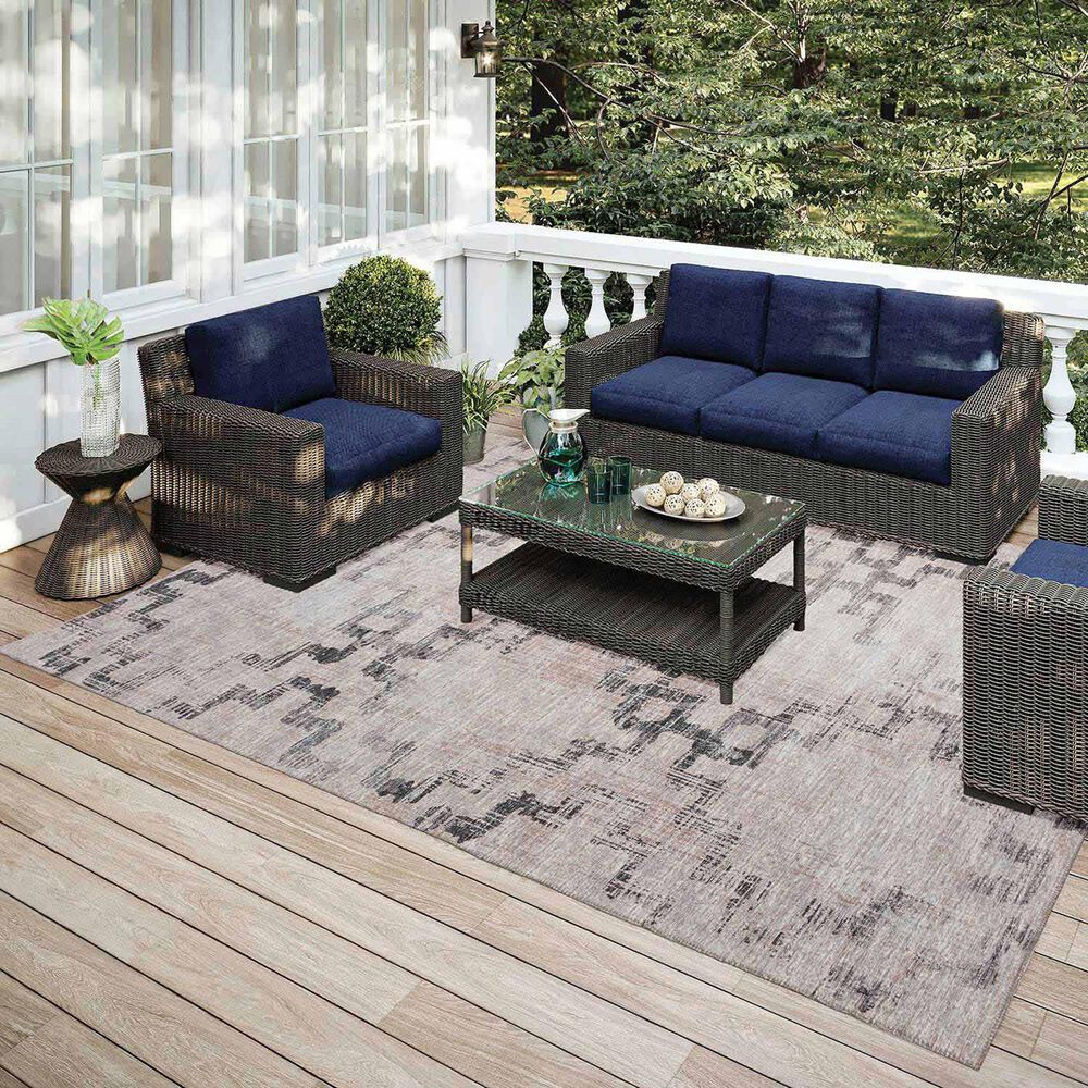 Dalyn Rug Company Sedona 8&#39; x 10&#39; Stucco Indoor/Outdoor Area Performance Rug, , large