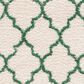 Safavieh Venus Shag 4" x 6" Ivory and Green Area Rug, , large