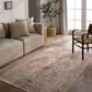 Jaipur Garcia Toreth 7"6" x 9"6" Moonlight, Major Brown, Humus, Arona and Light Mahogany Area Rug, , large