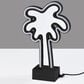 Adesso Infinity Neon Palm Tree Lamp in Black, , large