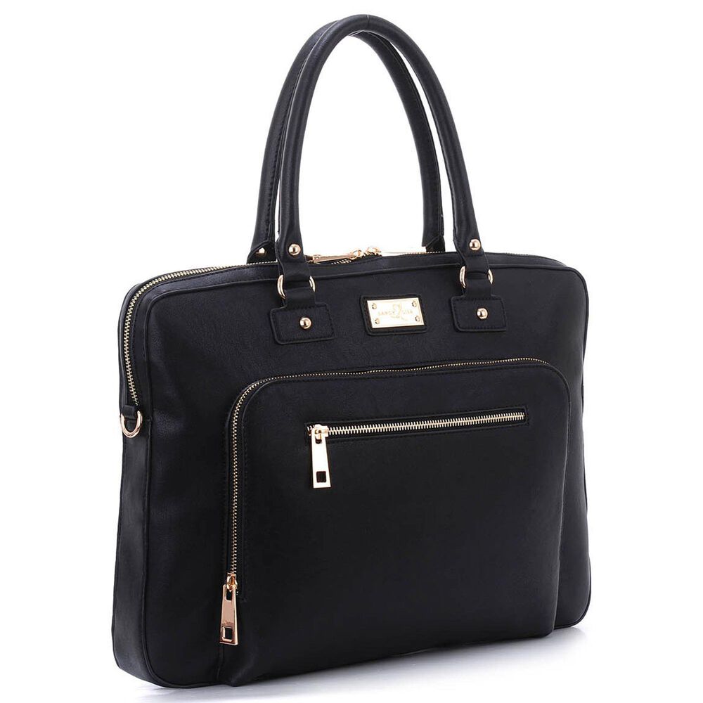 Sandy Lisa London Shoulder Bag in Black, , large