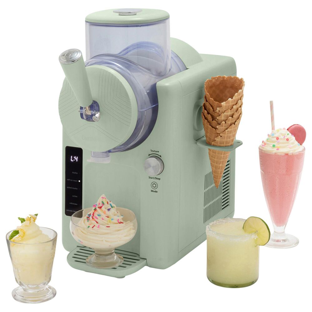 Green Pan 2 Qt. Frost Slush and Soft Serve Ice Cream Maker in Pistachio, , large