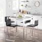 Lumisource Mara Counter Stool with Black Cushion in Stainless Steel (Set of 2), , large