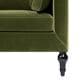 Jennifer Taylor Home Josephine 84.5" Upholstered Modern Sofa in Olive Green Velvet, , large