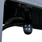 HOMLUX 41.7"" Outdoor Rolling Kitchen Island in Gray, , large