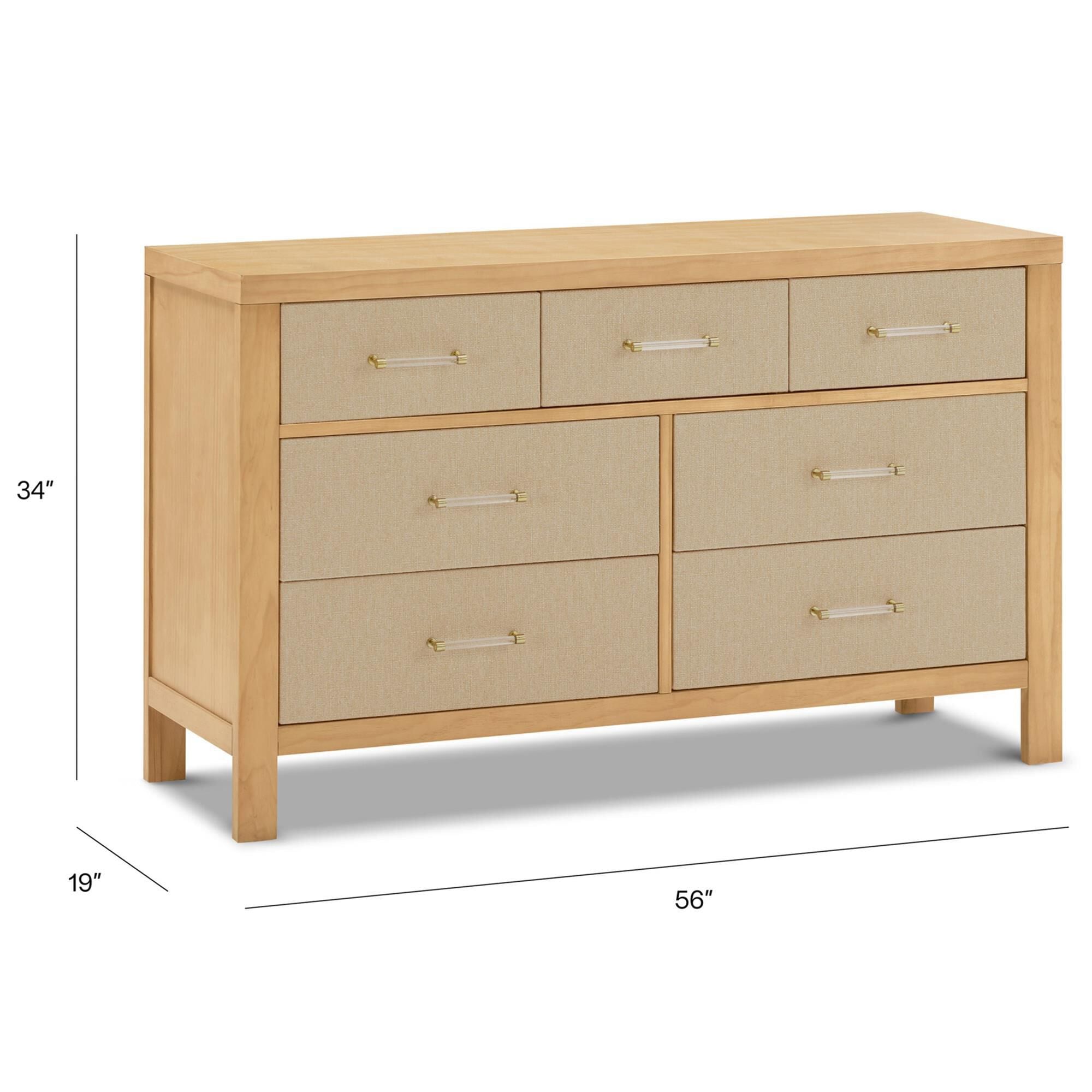 Honey oak changing table discount