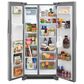 Frigidaire 22.3 Cu. Ft.  33" Standard Depth Side by Side Refrigerator in Stainless Steel, , large