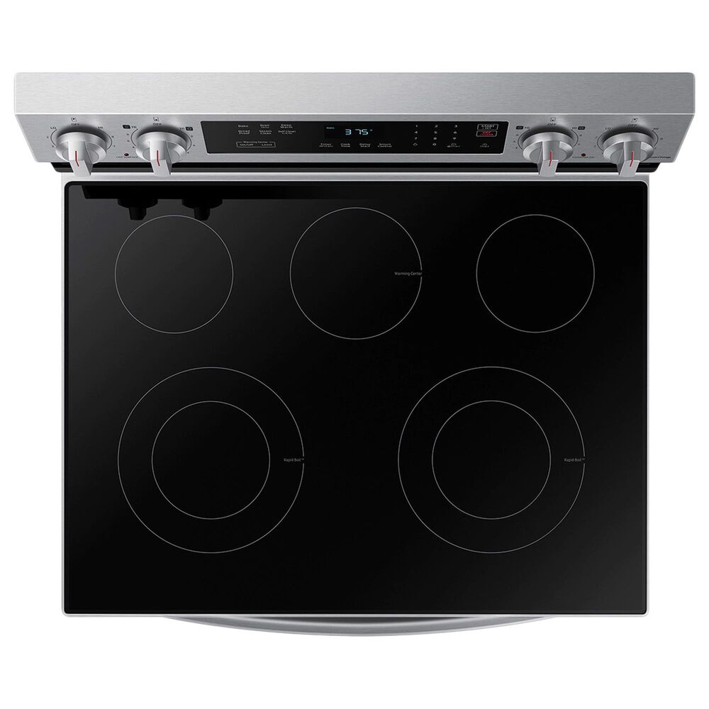 Samsung 6.3 Cu. Ft. Freestanding Electric Range with 5 Burners in Stainless Steel, , large