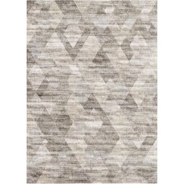 Central Oriental Rugease Nella 5" x 7" Gray and Ivory Area Rug, , large