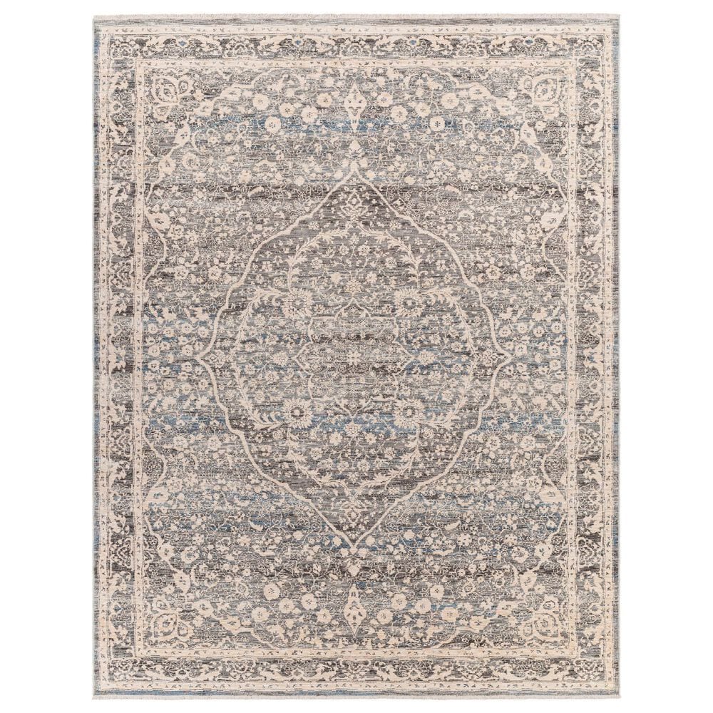 Surya Chicago CHG2315 11"11" x 15"7" Slate, Charcoal, Light Beige, Blue, Black,Taupe Area Rug, , large