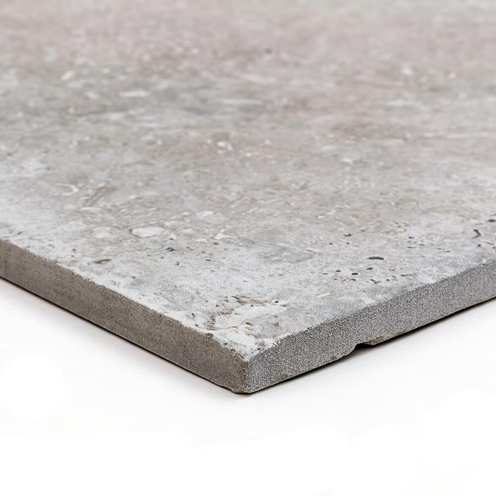 Soho Studio Caruso Efeso Gray 12" x 24" Travertine Look Matte Porcelain Tile, , large