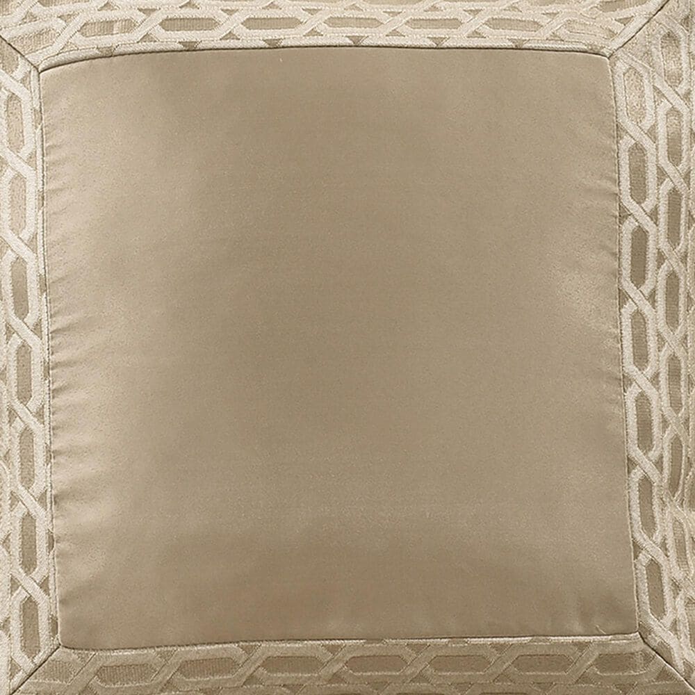 J. Queen New York Olympus 18&quot; Square Throw Pillow in Sand, , large