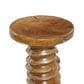 Maple and Jade Handmade Live Edge Accent End Table in Brown, , large