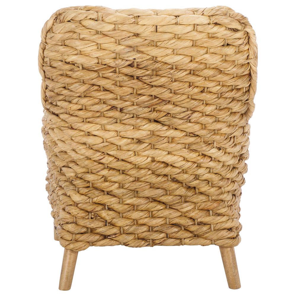 Safavieh Purrl Hyacinth Accent Chair in White, , large
