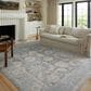 Loloi II Odette 11"2" x 15"7" Sky and Beige Area Rug, , large