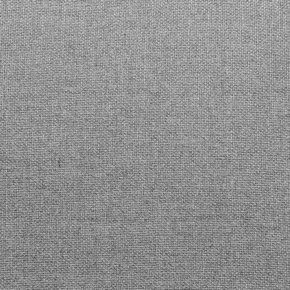 Armen Living Palma Patio Counter Height Bar Stool with Dark Grey Cushion in Black, , large