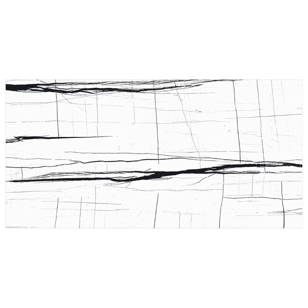Soho Studio Luna Sahara White 24" x 48" Polished Porcelain Tile, , large
