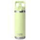 YETI Rambler 18 Oz Water Bottle with Color-Blocked Straw Cap in Grasshopper, , large