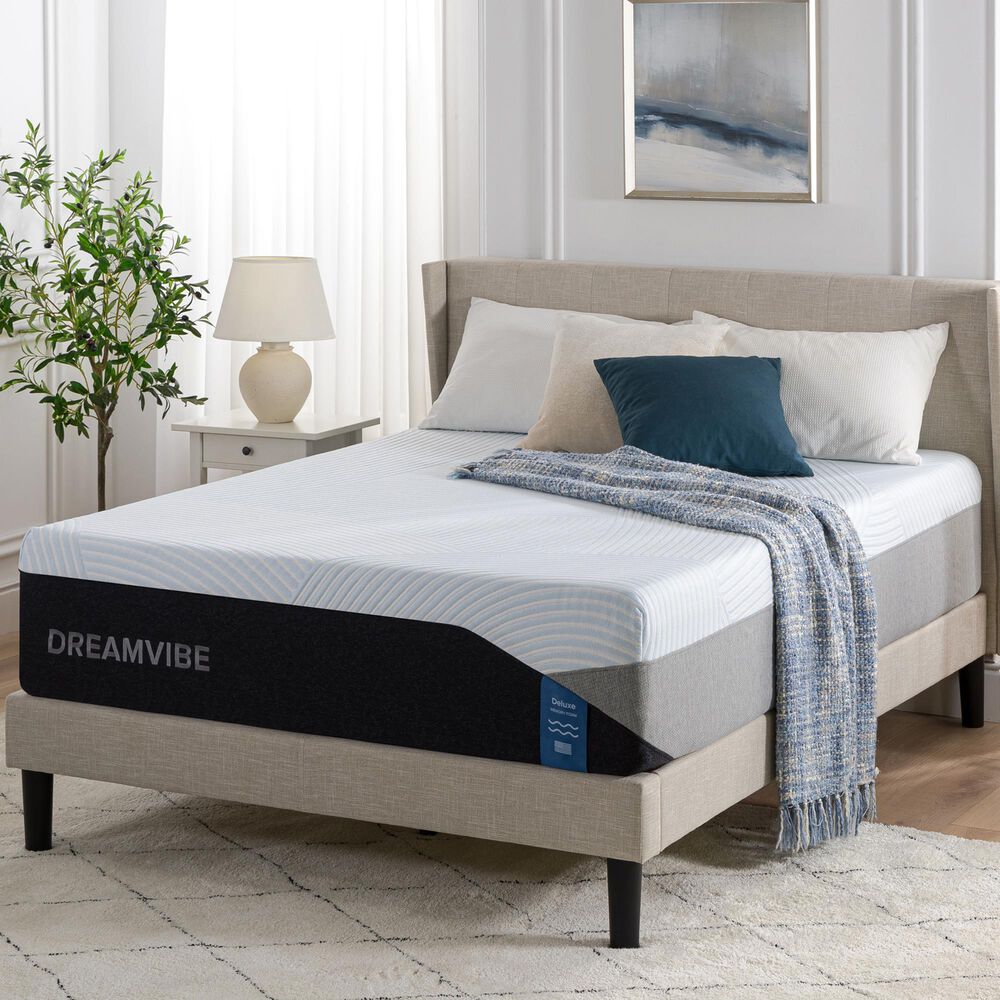 GigaCloud Deluxe 13&quot; Medium Memory Foam Twin Mattress, , large