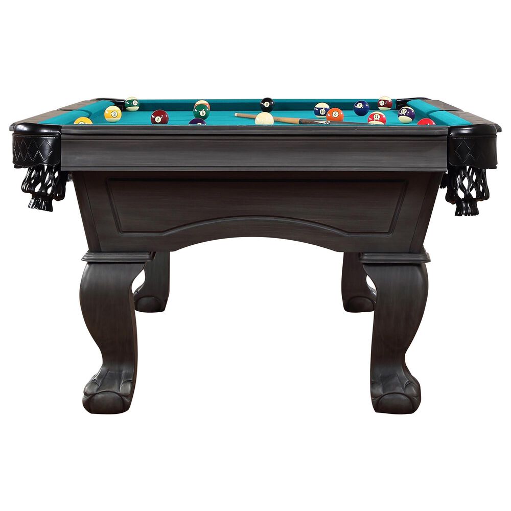 Imperial 8&#39;pool Table with Accessories in Black, , large