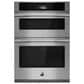 JennAir Rise 30" Smart Microwave Wall Oven Combination with MultiMode in Stainless Steel, , large