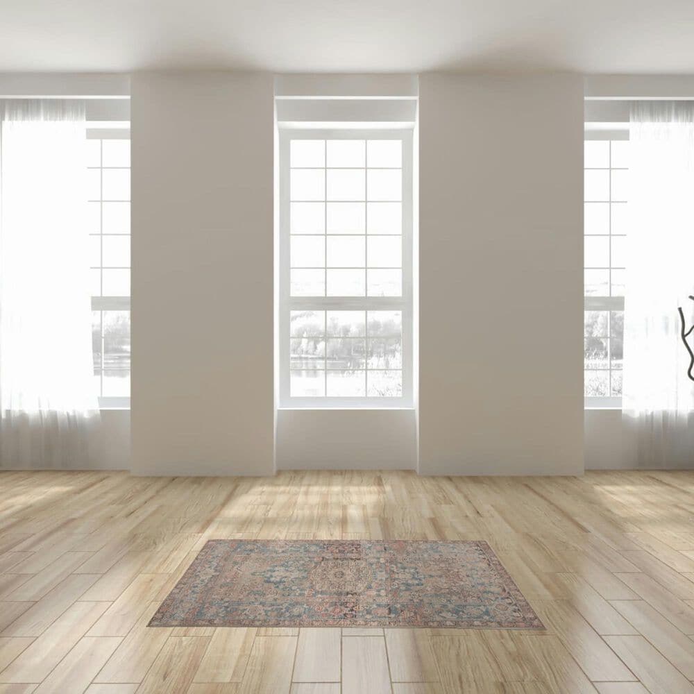 Jaipur Kindred Frozen Dew and Stone Blue 3&#39;9&quot; x 6&#39; Area Rug, , large